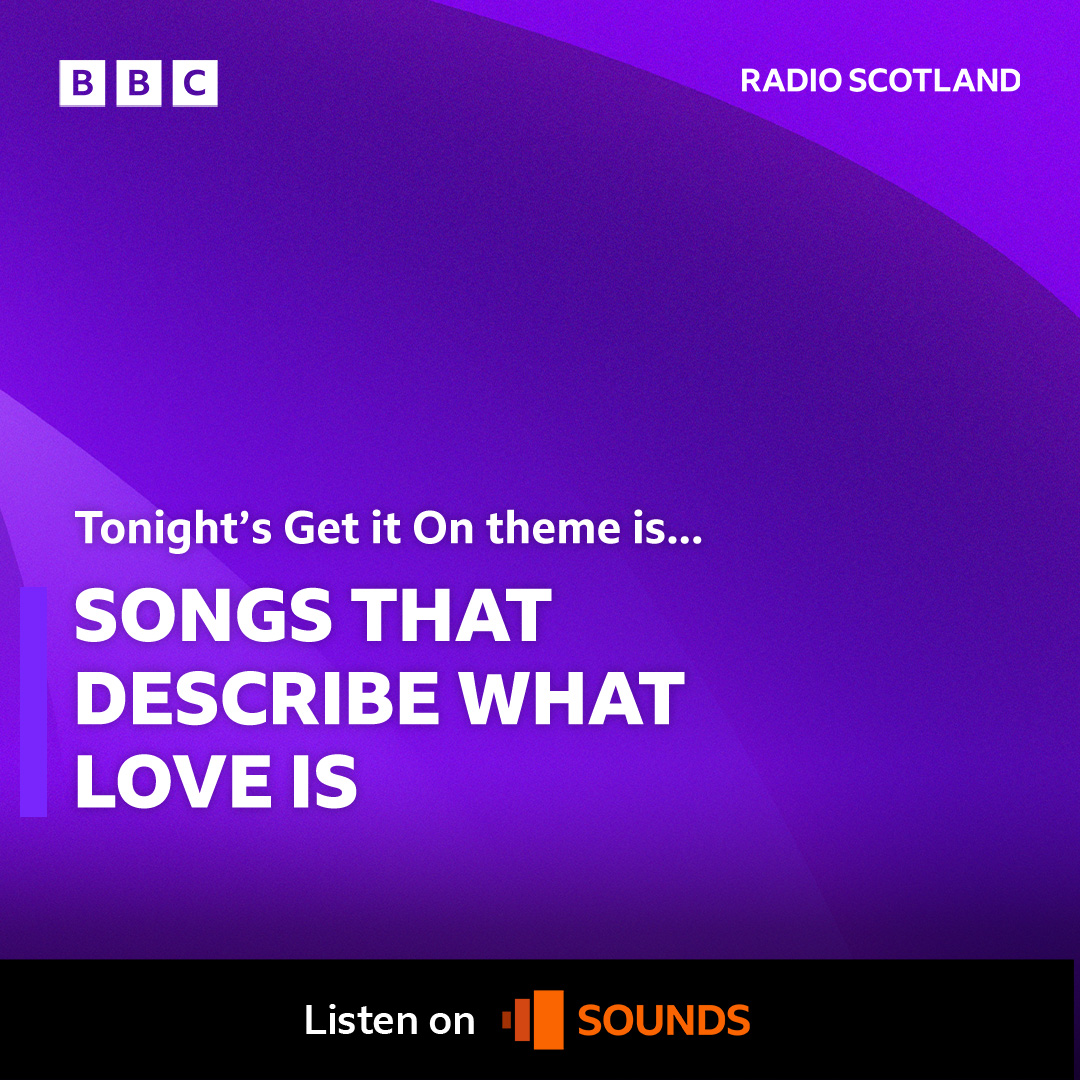 Tonight on #BBCGetItOn, we’re torn between Love Is a Battlefield and Love Is the Answer – what are the songs that describe what love is?