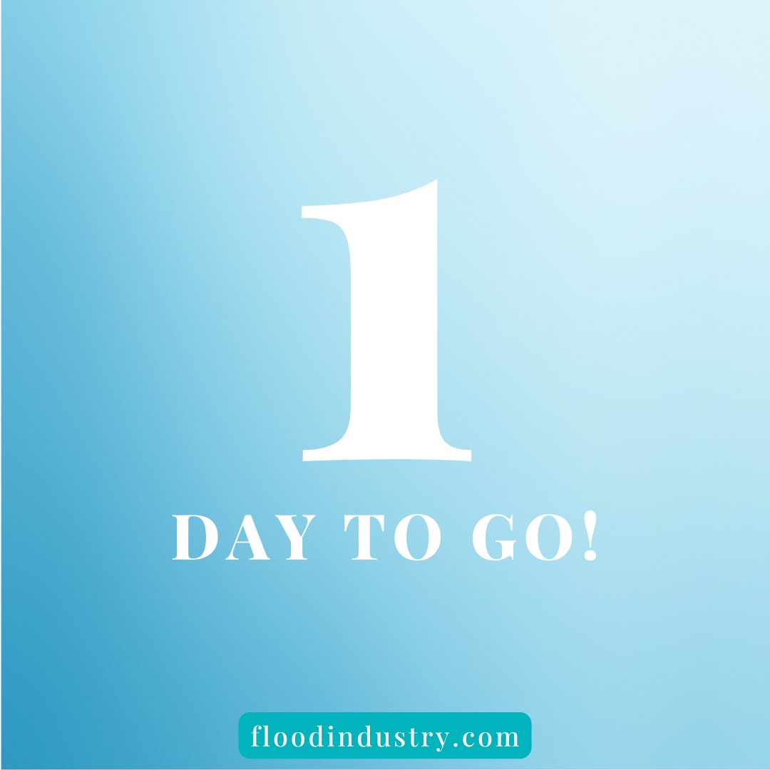 TOMORROW is website launch day, then issue 1 of our bi-monthly digital mag is going out mid-May (make sure you're on our mailing list to get your hands on your copy - go to floodindustry.com to sign up). #newmag #floodindustry #floodnews #floodindustrynews