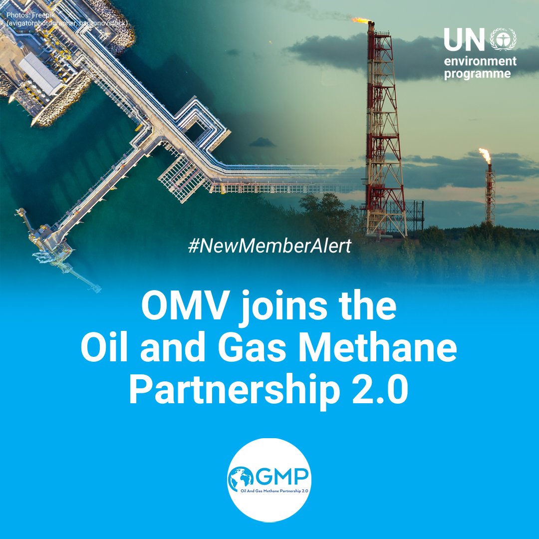 💥Major step towards methane transparency in Europe! OMV joins OGMP 2.0's community of ~140 O&G companies around the world improving accuracy of methane emissions reporting for mitigation. OGMP 2.0 now covers nearly 90% of oil and gas production in Europe and over 40% globally.