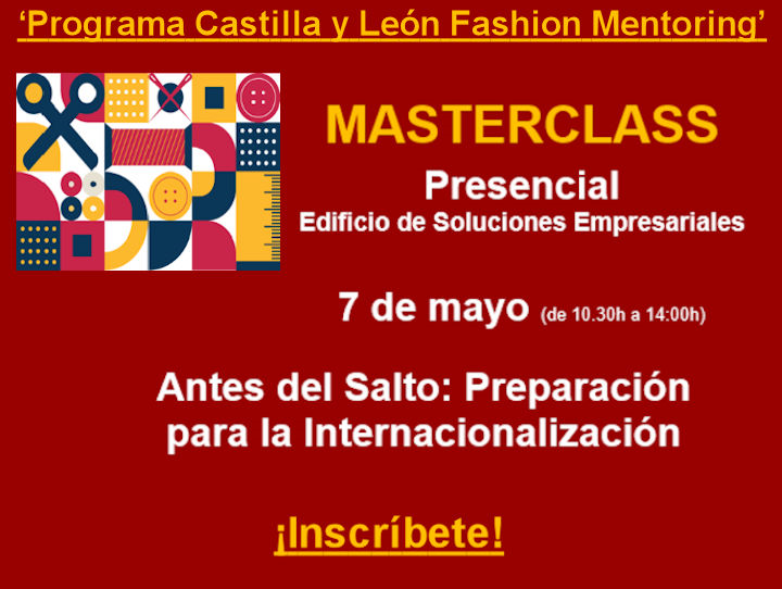 empresasjcyl's tweet photo. ¡ÚLTIMAS PLAZAS! #moda👕📷 Masterclass “Antes del salto: preparación para la internacionalización”. Descubre con #HéctorJareño, fundador de #Reliquiae, cómo afrontar la estrategia de #internacionalización de tu empresa. Inscríbete 📷https://t.co/3YrRcCbEXe
#ICECYL https://t.co/AyiYDPh11q