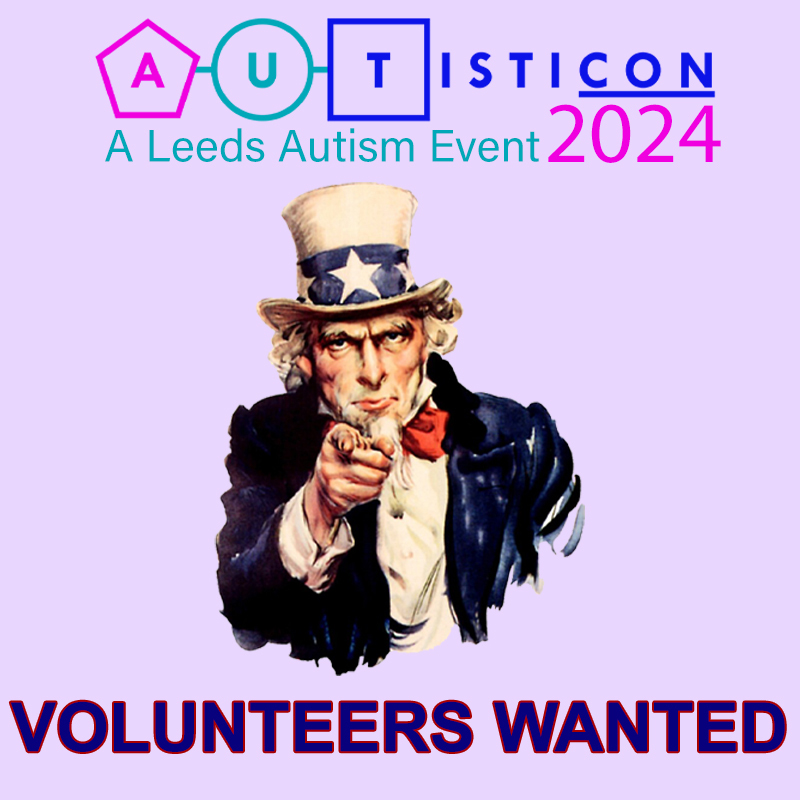 #Volunteers are needed for this year's #AutistiCon event! Opportunities include tech support and greeting. If you want to help people learn more about services in #Leeds for #ActuallyAutistic people, find out how on the AutistiCon website: autisticon.wordpress.com/about/voluntee… #VolunteerLeeds