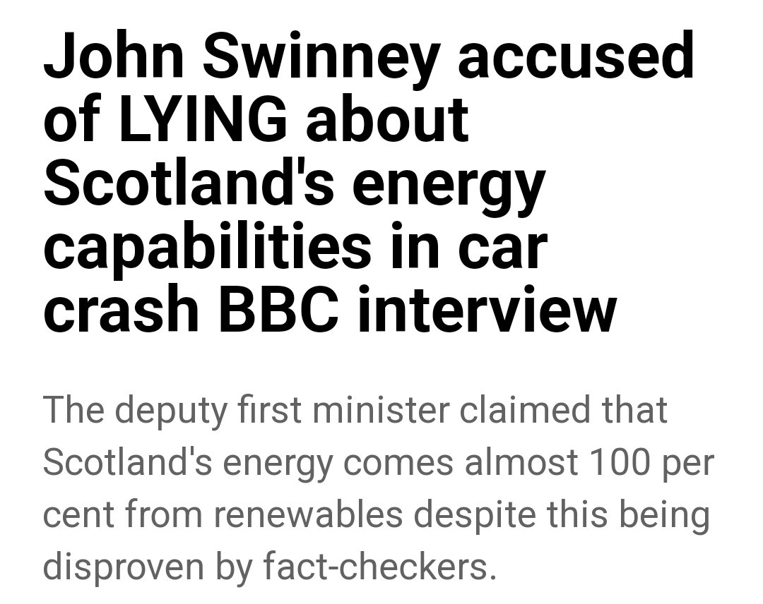 'HONEST' JOHN SWINNEY Remember when he was caught out lying about renewable energy? Honest John has the perfect credentials to be Sturgeon's next continuity leader! #HonestJohn #SNP #SNPLeadershipElection
