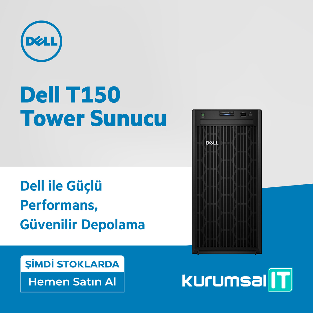 🚀 Güçlü Performans, Güvenilir Çözüm: Dell T150 Tower Sunucu! 💻💼

🌟 Yüksek Performans: Dell T150 Tower Sunucu, işletmenizin ihtiyaçlarını karşılamak için güçlü bir işlemci ve yüksek kapasiteli bellek ile donatılmıştır. Hızlı ve verimli bir şekilde iş … ift.tt/ofnNuXk