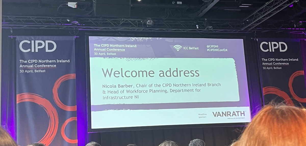 Looking forward to a day of learning and connections at the CIPD Northern Ireland Annual Conference @CIPD_NI #CIPDNIConf24