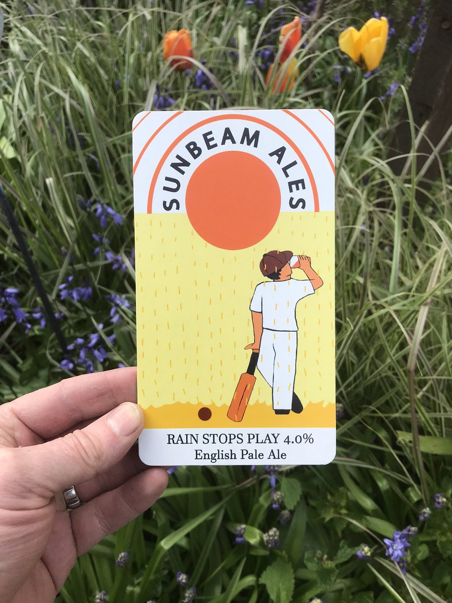 Lets hope we finally get underway in the Craven  Cricket league this Saturday and the only Rain Stops Play is on some local bars and pubs! Get in touch if you’d like a cask saving.

#sunbeamales #Leeds #Bradford #realale #caskales #cricket #beer