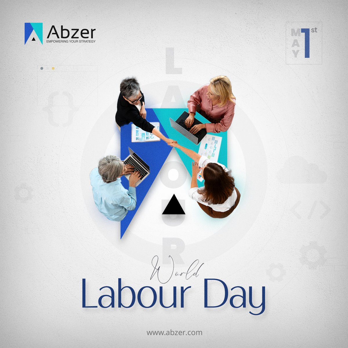On this May day , Abzer raise a toast to the incredible workforce that keeps our company moving forward. We wouldn't be here without your dedication, hard work, and passion. Happy May Day!

#Mayday2024 #Mayday #labourday #AbzerDMCC