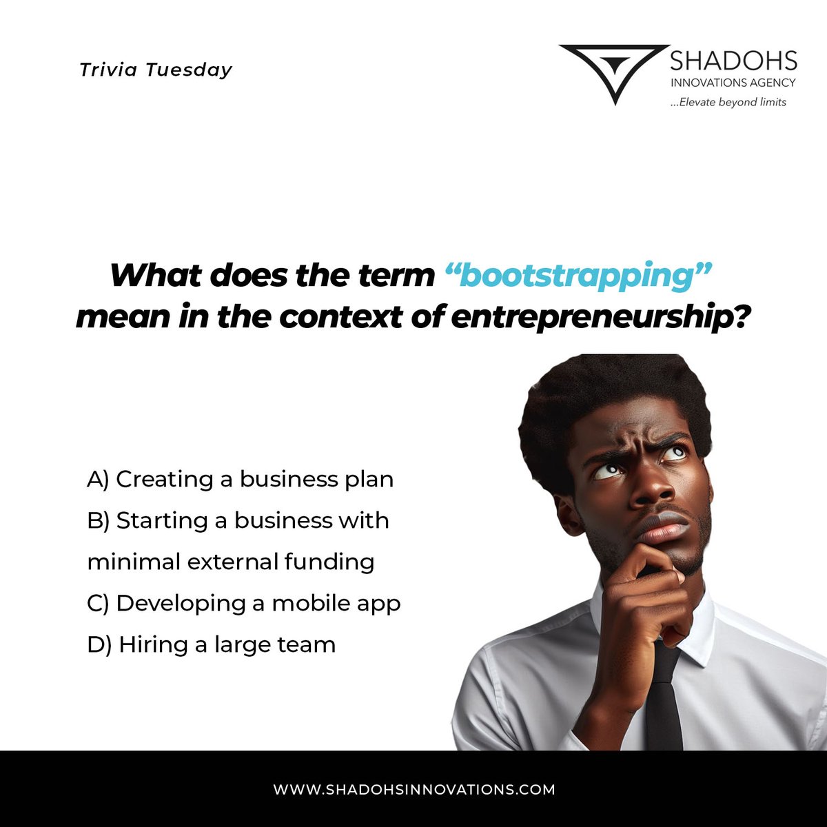 Which do you think is the correct answer?
#tuesdaytrivia 
#ShadohsInnovationsAgencyLtd 
#CreativeAgencyInAbuja 
#innovation

Comment below