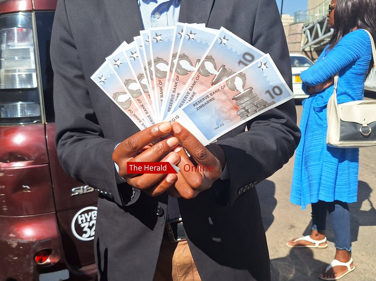 #IweWosvora🇿🇼

ZiG Notes & Coins hits the streets, which will help ease public transactions & stabilize e economy so as patriotic #Zimbabweans we should embrace it as part of e symbols of our National Identity & Dignity. @ZimbabweReview @ReserveBankZIM @ZimTreasury @ZimGvt_NDS1