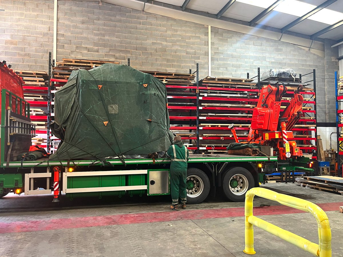 AmadaUKLTD's tweet photo. Based in the heart of Oldham, @ABILASERUK  have recently invested in a brand new Amada HRB-5020 pressbrake. ABI is a multi-disciplined company whose sales staff can provide a vast amount of experience, gained through working in many aspects of the supply of ferrous and non-ferrous products. 

Their new HRB pressbrake with the addition of Amada's BI-S option will automatically adjust and correct the angle whilst processing, ensuring highly accurate bending even when material thickness and properties vary from part to part.

We are proud to be partnered with ABI Laser as their sole provider of sheet metal solutions and wish them continued success in the future! 

Learn more about the HRB here: https://t.co/CDVLFq5gkE

#amadauk #ukmfg #uksheetmetal #pressbrake #bending #folding #cnc #accurate #fabrication