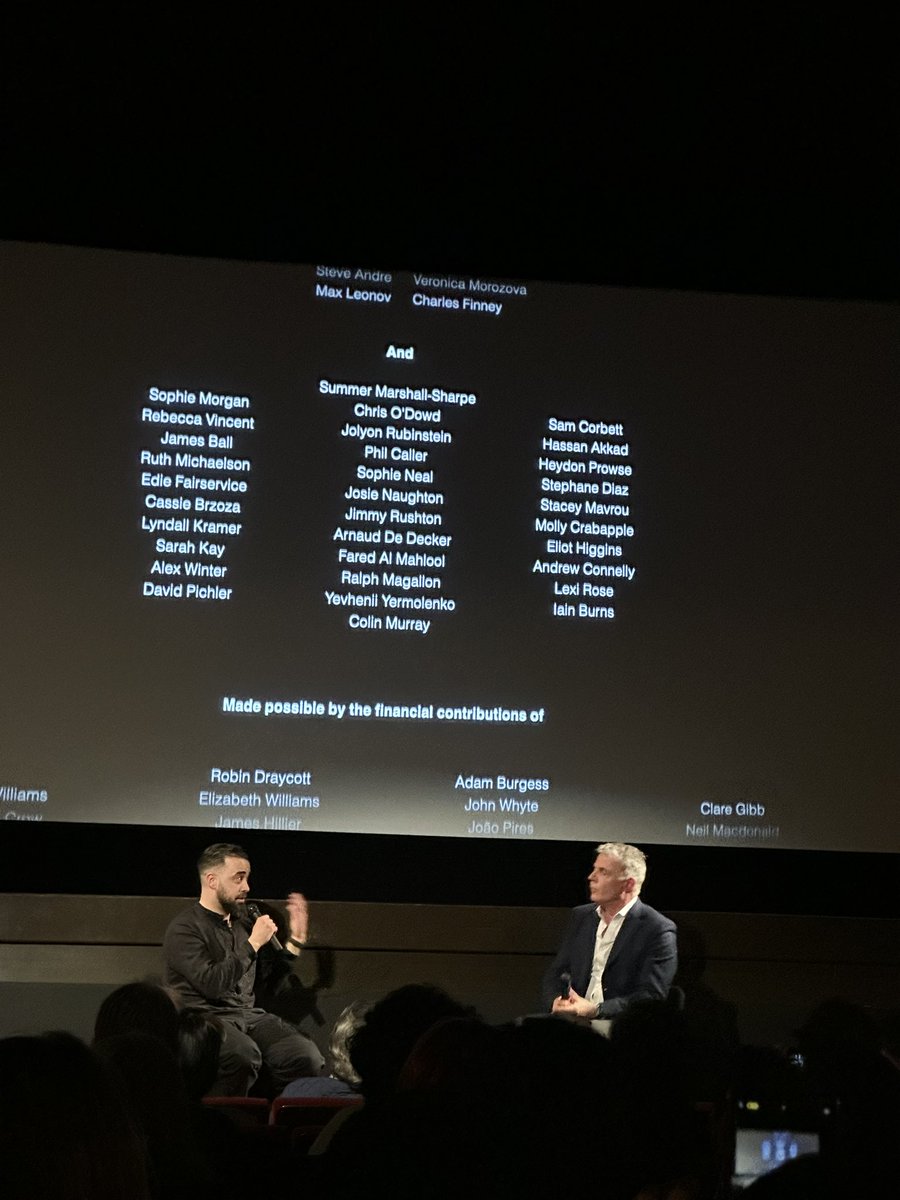 Good to see comrade @OzKaterji premiere The Battle for Kyiv in London last night. Vivid scenes of the invasion’s early days and a reminder why the world can’t let them be repeated.