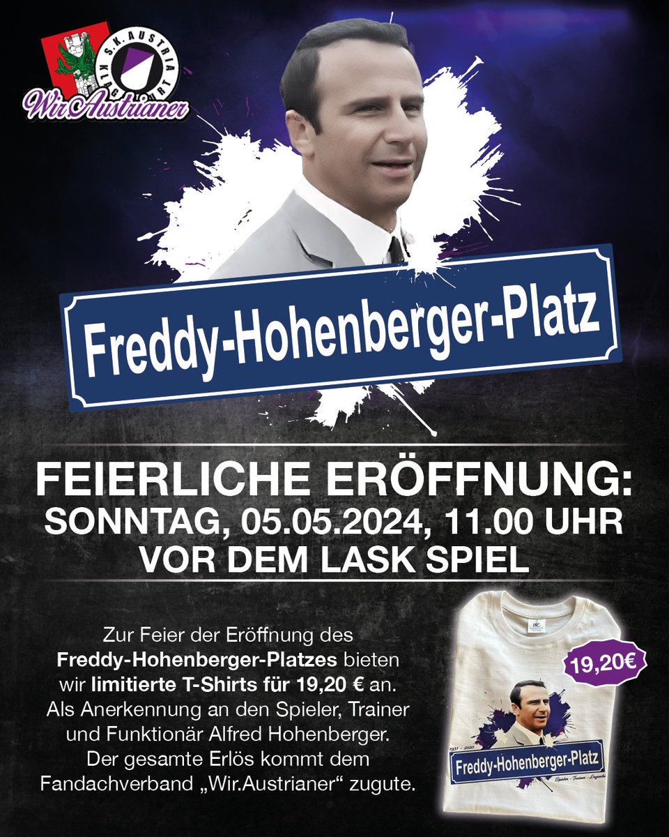 WirAustrianer's tweet photo. Alfred "Freddy" Hohenberger war in den 1950er-, 1960er- und 1970er-Jahren als Spieler, Trainer und Funktionär ein wesentlicher Bestandteil unserer Vereinshistorie. @austria_sk @KlagenfurtStadt (1/5) https://t.co/H5cQxacrPN