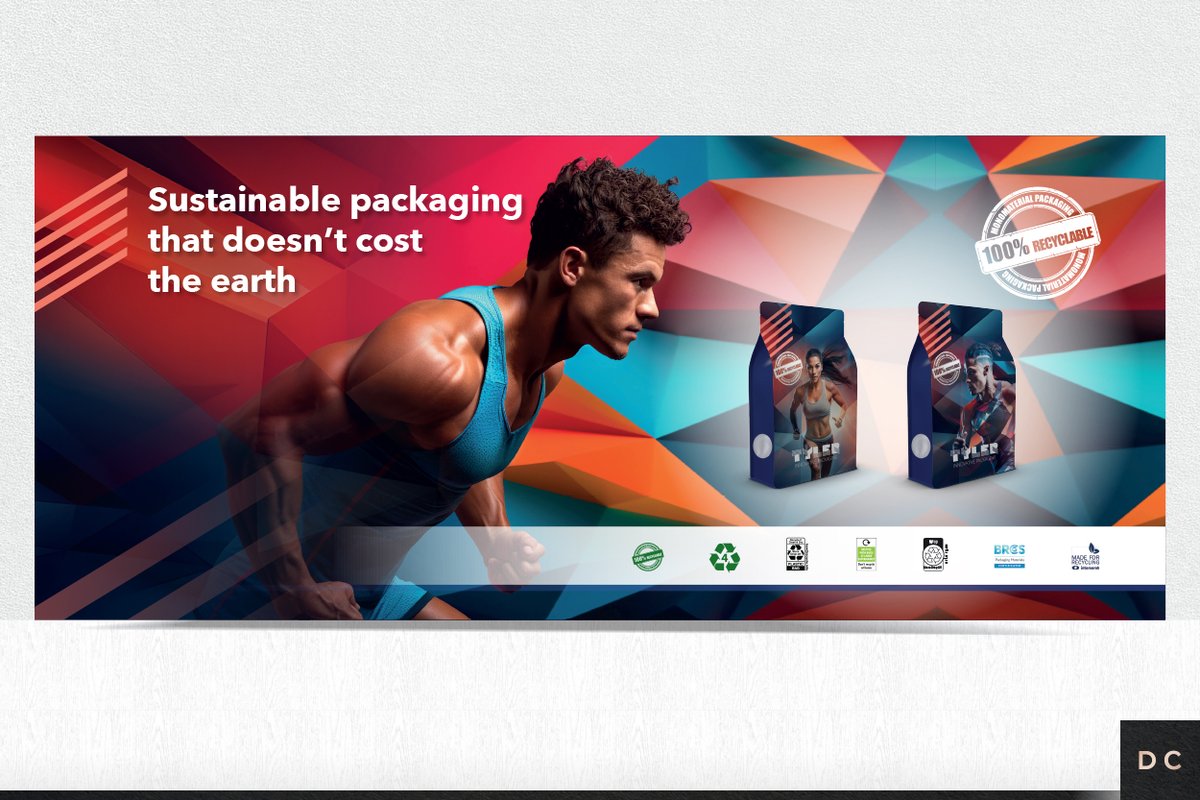 DunstarCreative's tweet image. Check out the exhibition graphics and product design we created for Tyler Packaging, showcased at the FIBO Global Fitness Exhibition. Featuring striking, eye-catching fitness imagery. Ready to revolutionize your packaging?
#ExhibitionStand #DesignExcellence @TylerPackaging