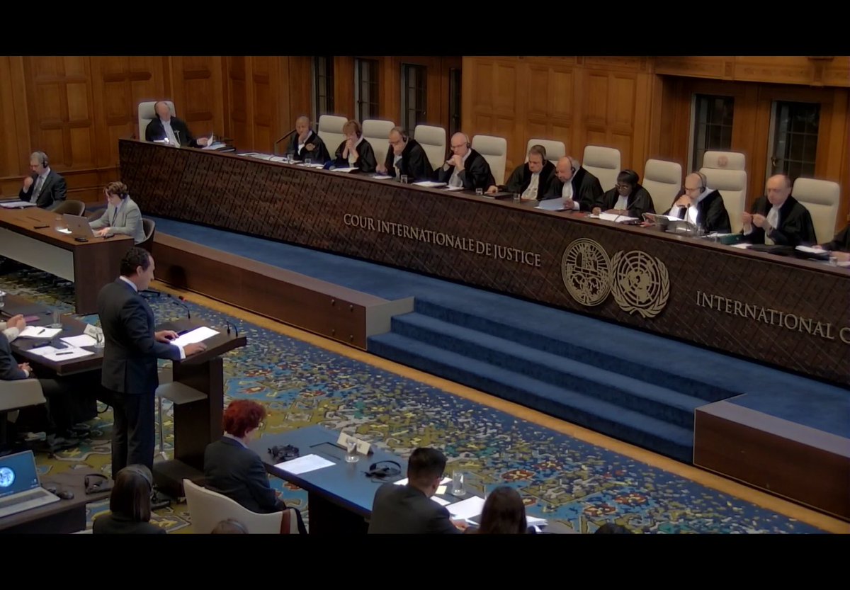 “There are lines in international law that must not be crossed. Ecuador has crossed them.” @acelorioa Mexico’s Legal Adviser. Mexico vs. #Ecuador #ICJ #CIJ