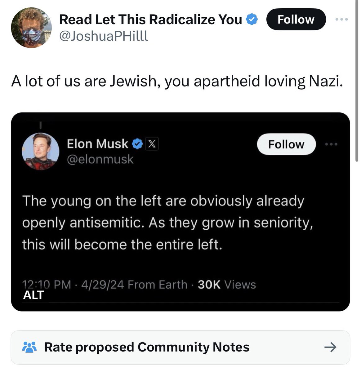 “Nazi is when you condemn antisemitism” Commies are retarded.