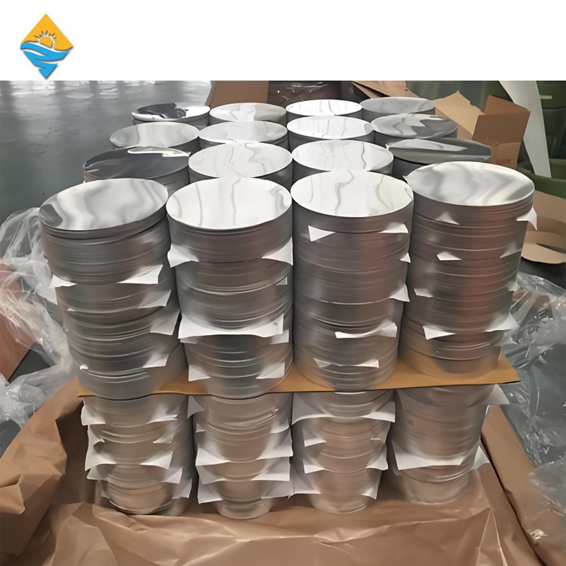 HOT ROLLED ALUMINUM CIRCLE FOR MAKING COOKWARE  
A1050 -O