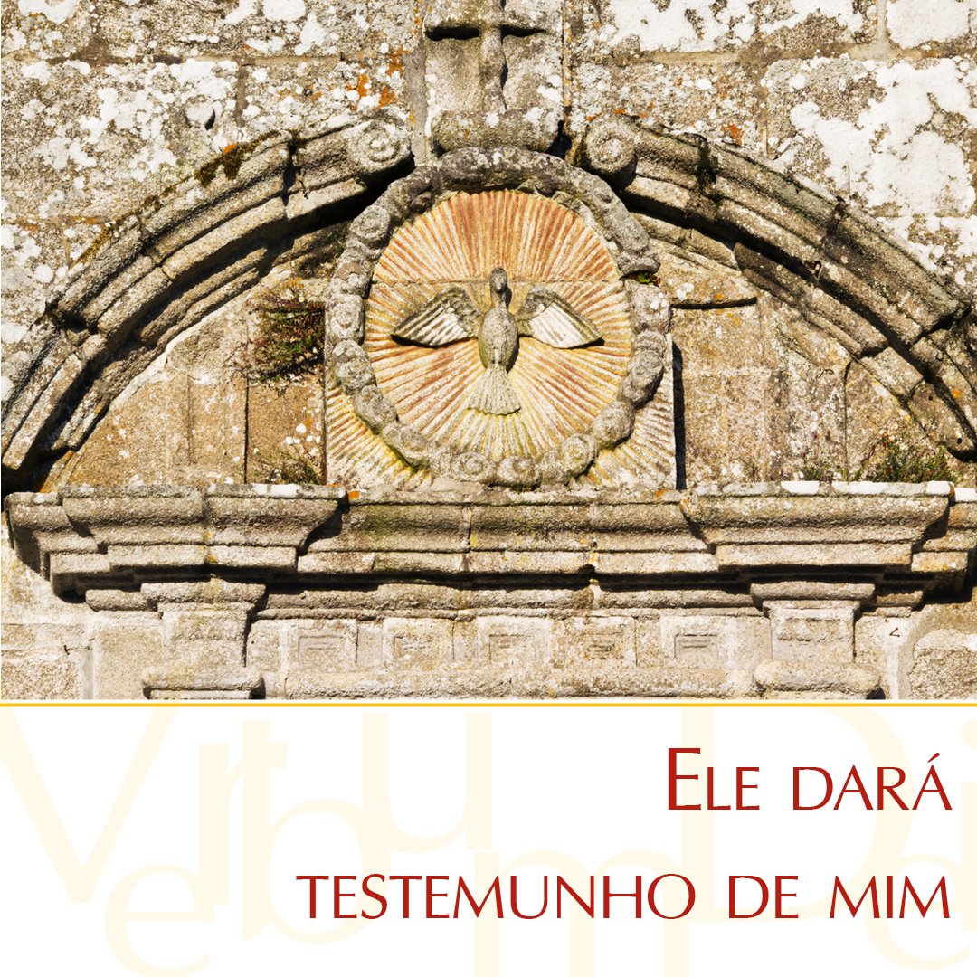 'Quando vier o Defensor que eu vos mandarei da parte do Pai, o Espírito da Verdade, que procede do Pai, ele dará testemunho de mim.' #EvangelhodeHoje Jo 15,26-16,4a rb.gy/cbs6x0