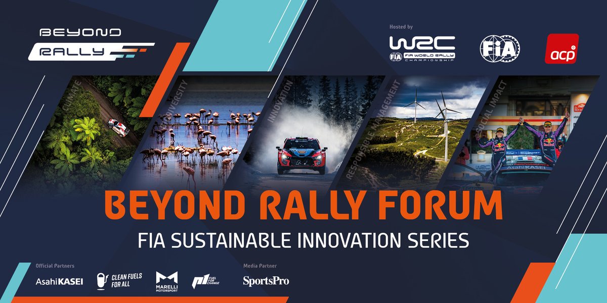 Will we be seeing you at the 2024 Beyond Rally Forum? In association with @fia and @rallydeportugal