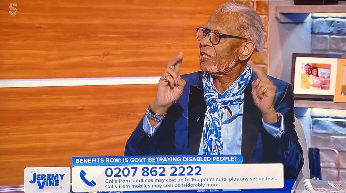 Tory apologist, Wilfred Emmanuel-Jones: “People can go see the doctor and get signed off for a bit of ‘depression’” #jeremyvine