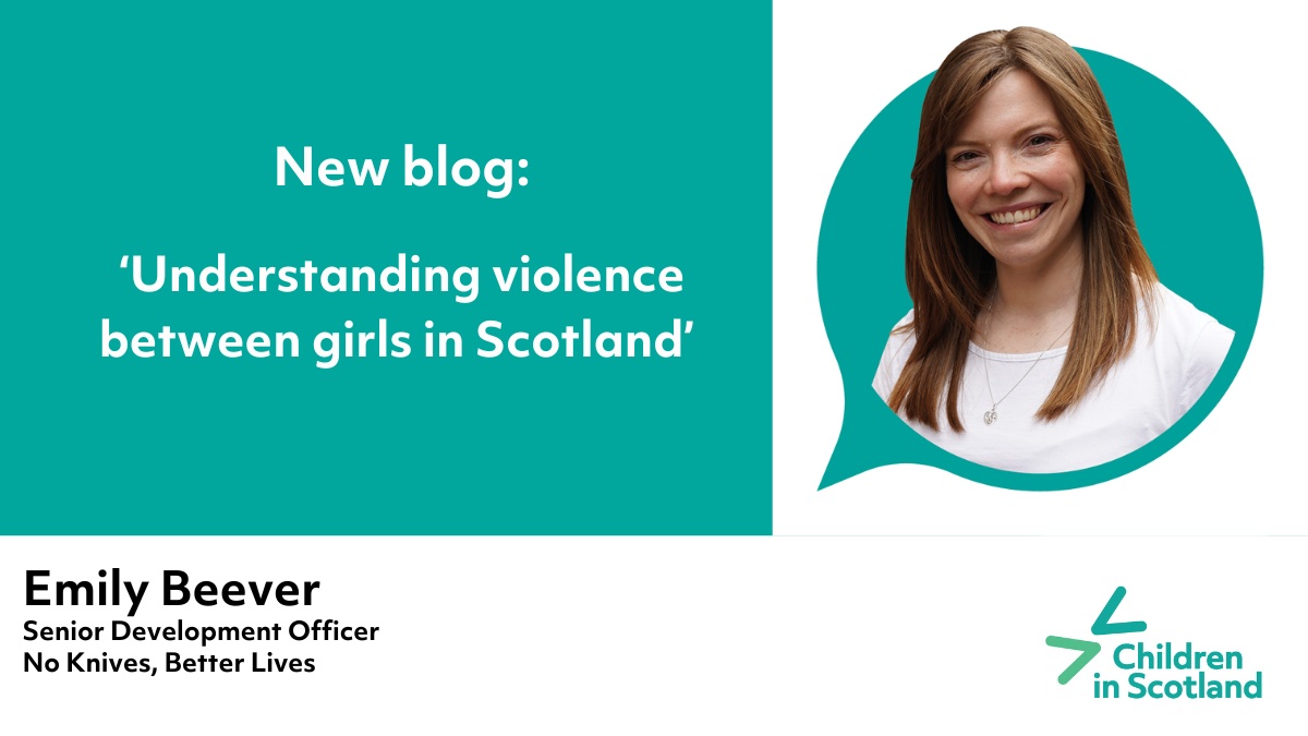 New blog: Aiming to better understand the reasons behind violence between girls, & the ways practitioners working with young women can help reduce harms, @YouthLinkScot has released a new report with @NKBLScotland. Here, @EmilyBeever shares key findings: childreninscotland.org.uk/understanding-…