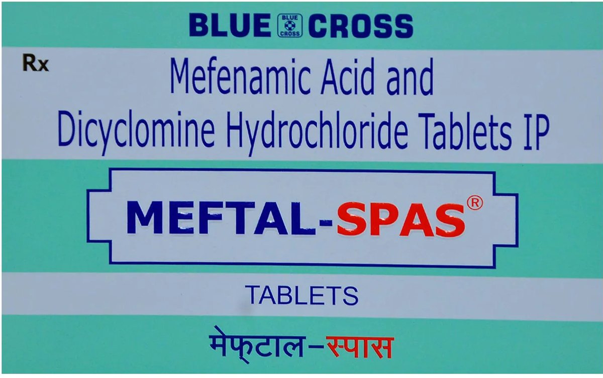 #MeftalSpas (#MefenamicAcid and #Dicyclomine tablets)   are used  for the treatment of #irritablebowelsyndrome, #stomachcramping and intestinal cramping, #abdominalpain and #dysmenorrhea (#menstrualcramps) allcontraceptives.com/meftal-spas-ta…