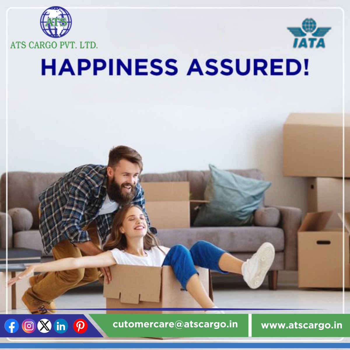 Cargo Logistics Made Simple, happiness assured🌟🤩

#CargoHandling #LogisticsSolutions #CargoManagement #FreightServices #ShippingBusiness
#CargoTracking #ContainerShipping #GlobalTrade #TransportationSolutions
#ShippingAndReceiving #Warehousing #atscargo