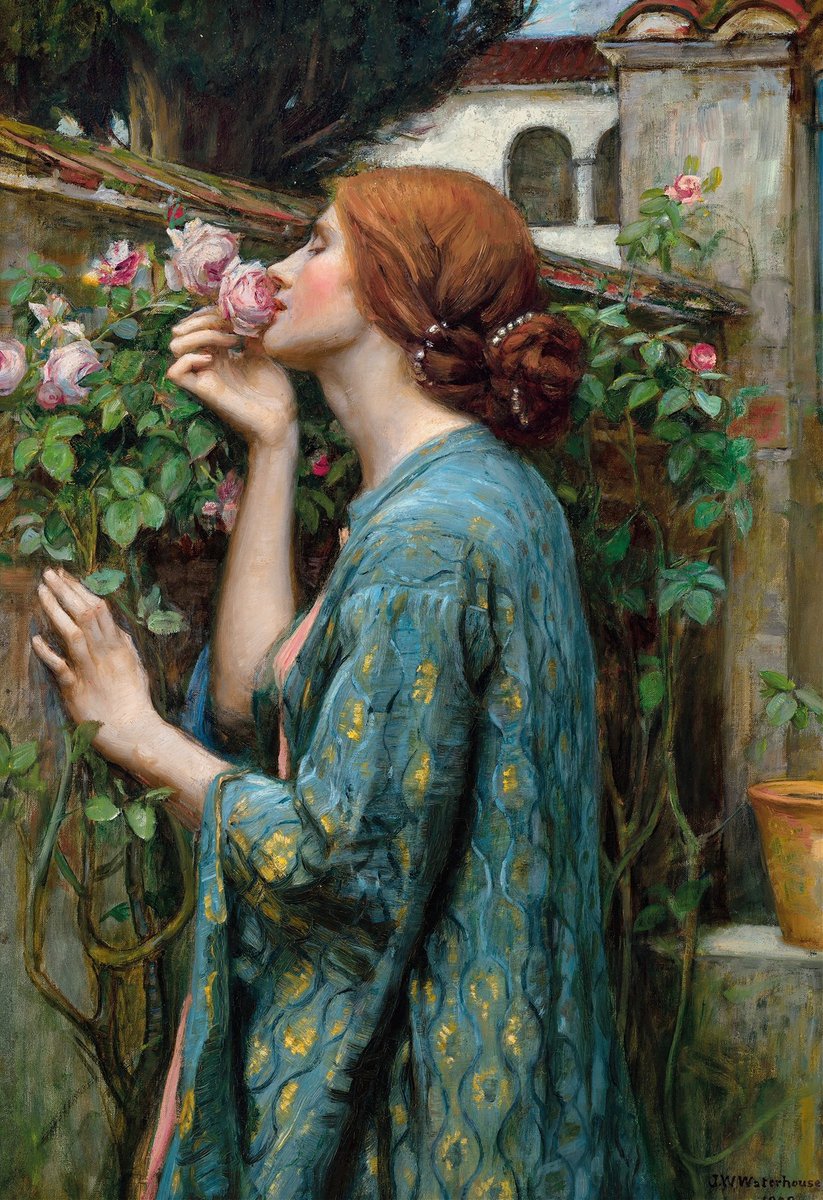 'The Soul of the Rose'
{1908}
By ~ John William Waterhouse