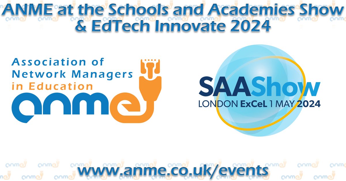 Are you at the Schools and Academies Show tomorrow - it's not too late to register! Make sure you visit us on Stand K23 to find out all about the #ANME and what we've got coming up in our 10th Anniversary Year! Register here: hubs.la/Q02qLWnn0 #SAAShow #SAAShow24 @SAA_Show