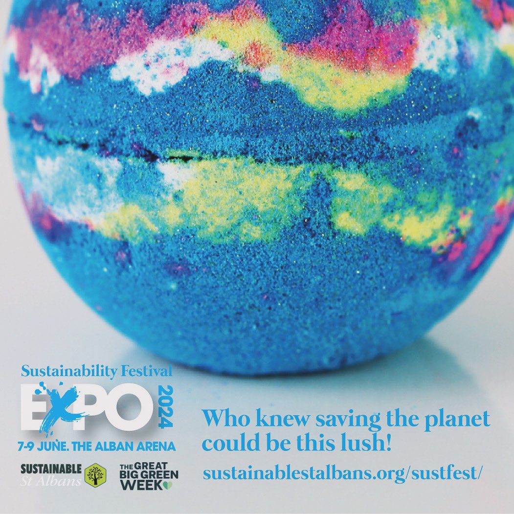 Delighted to say that our friends from Lush will be at the #sustfestexpo to showcase their ongoing work with environmentally sustainable cosmetics. They’re bringing the colour, the bath bombs and the amazing smells with them. 🛁 🩷❤️🧡💛💚💜💙🩵 #ecofriendly #SustainableLiving