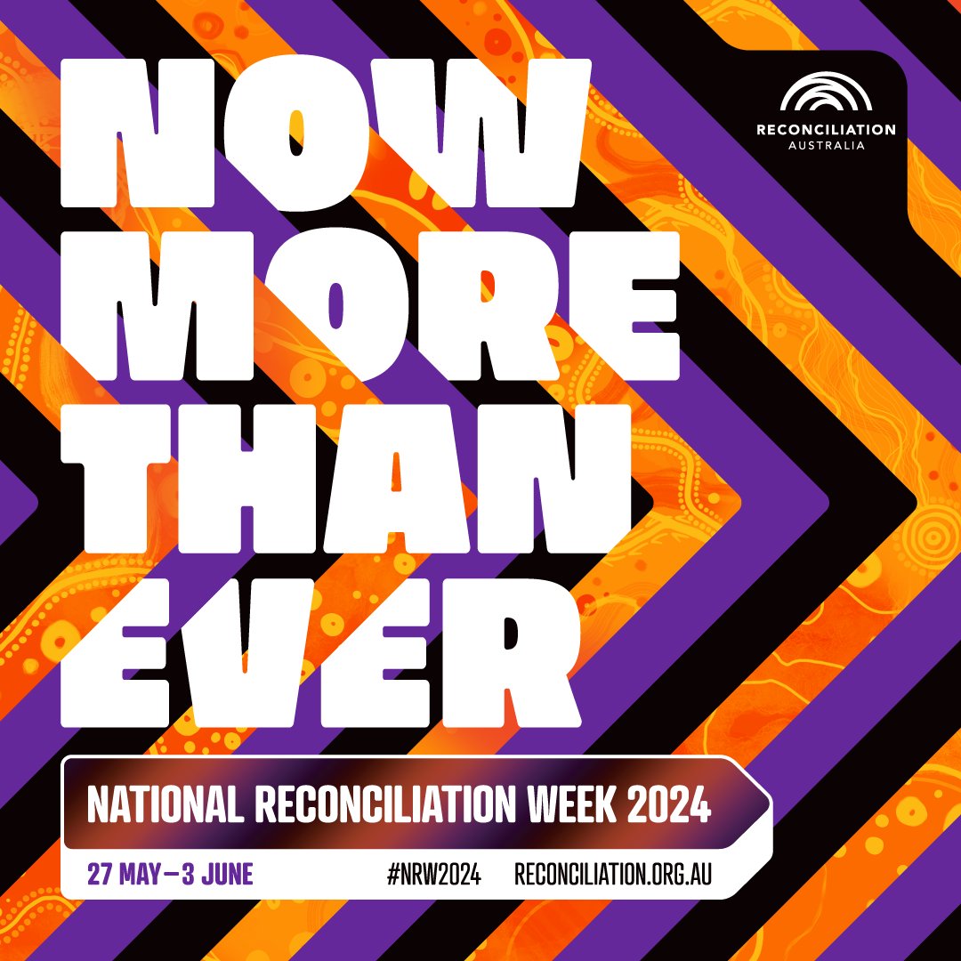 Each year, from 27 May to 3 June, National Reconciliation Week commemorates two significant milestones in Australia’s reconciliation journey – the successful 1967 referendum and the High Cout Mabo decision. Now more than ever, we need reconciliation→ bit.ly/3xZDDo7