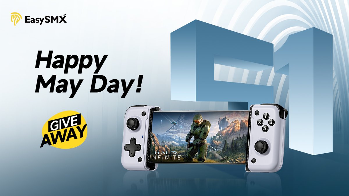 Give Away🎉 Type-c mobile gamepad M05🎮 for 1 fan M05's details will be published soon Rules: ✅Follow us ✅Like & Repost ✅Tag≥1 friend ✅Comment '1 vocation' you like🩷 End 12pm, May 6 PST. #Giveaways #MayDay #Mobile #EasySMX #SORTEO #fyp #mobilegame #Android