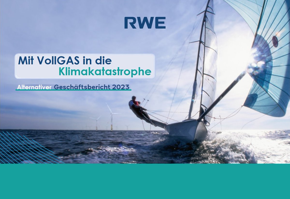 Der #RWE treibt uns mit Vollgas in die #Klimakrise. Noch dazu verwendet der Konzern fehlerhafte Angaben zu #Methan-Emissionen aus dem #Braunkohle-Tagebau. Wir unterstützen die Anträge der @Krit_Aktionaere bei der Hauptversammlung am Freitag. Details: kritischeaktionaere.de/rwe/rechtsrisi…