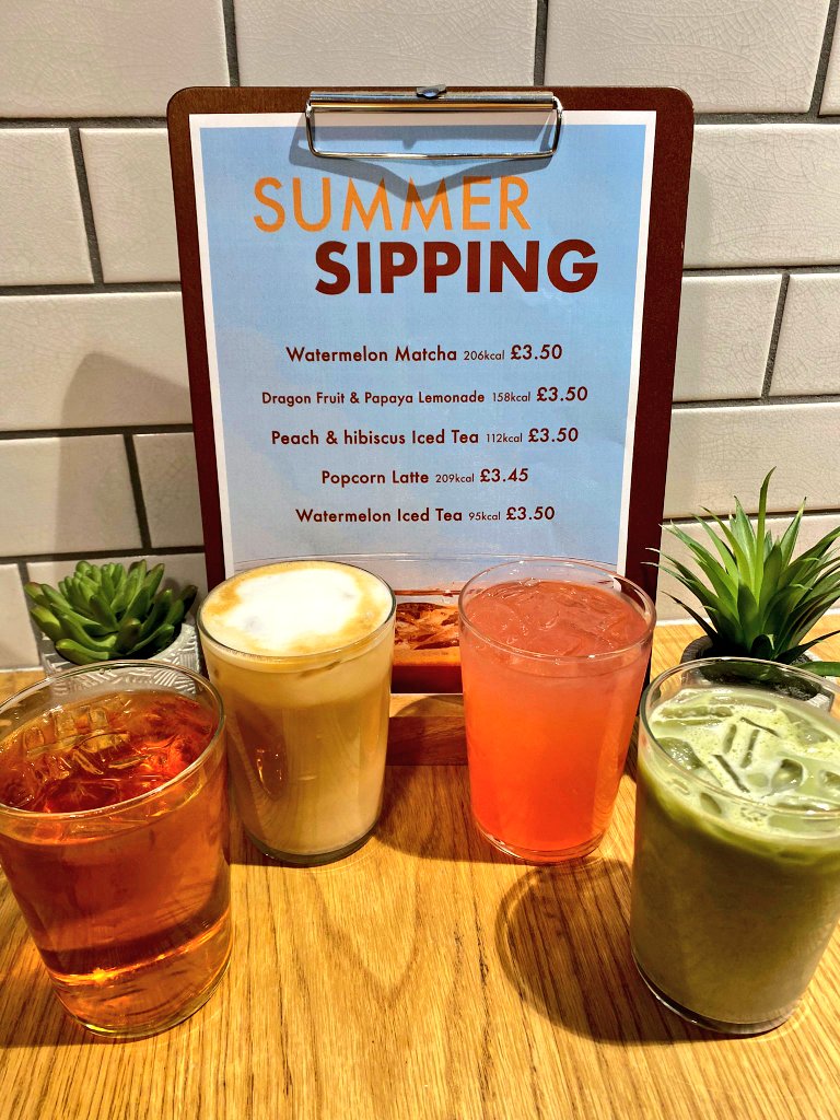 Have you tried one of our delicious new drinks from our Summer menu? Cafe W awaits! 🍹