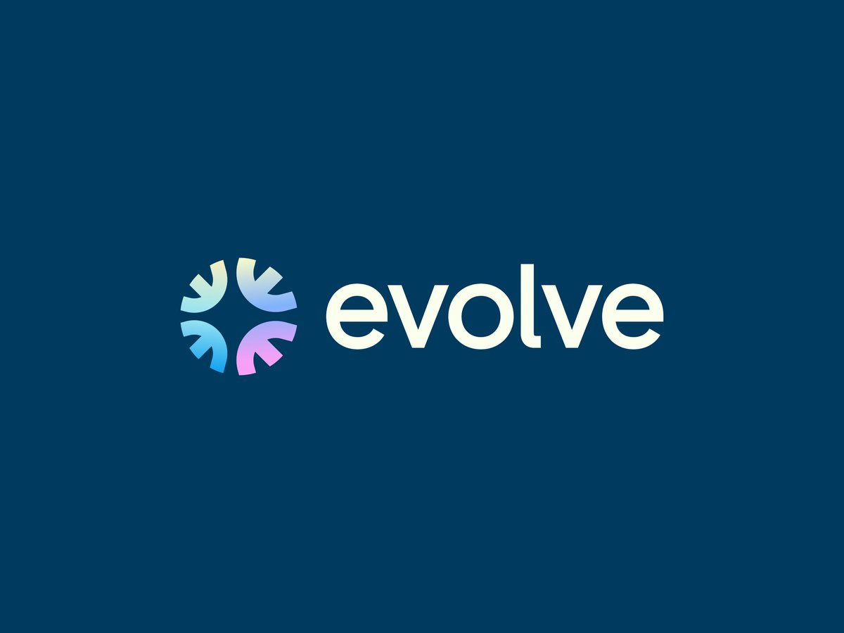 Evolve Logo Design dribbble.com/shots/24089438…