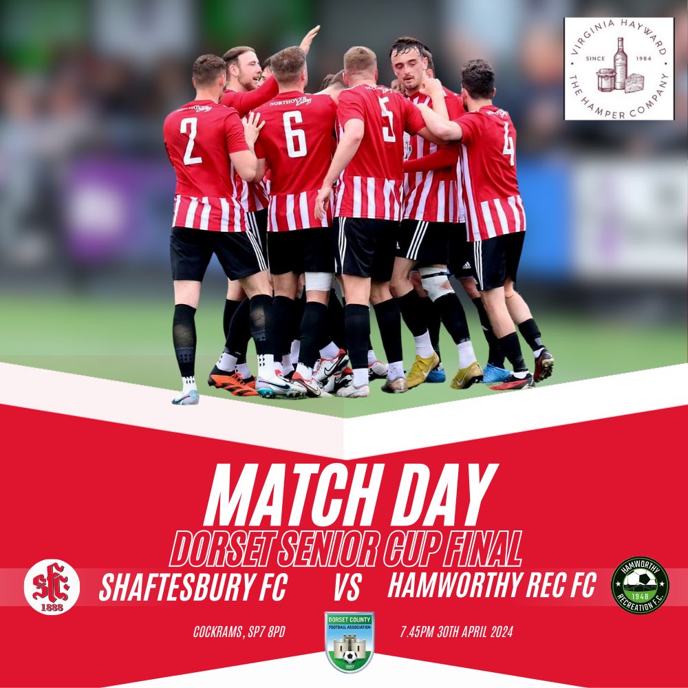 🚨MATCH DAY 🚨 It’s Our 𝗙𝗶𝗻𝗮𝗹 game of the season!!! Let’s get behind the lads 🪨💪 The Rockies host @Ham_RecFC tonight under the lights at home in the @DorsetCFA Senior Cup 𝗙𝗶𝗻𝗮𝗹 🏆 Our Match Sponsors: ⭐️Virginia Hayward - The Hamper Company⭐️ 📅30/4/24 🕘 7.45PM…
