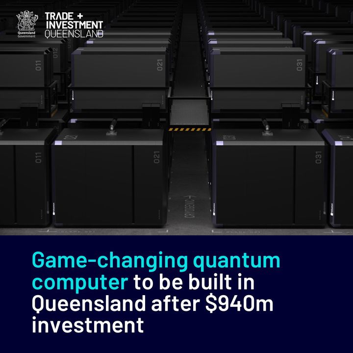 PsiQuantum plans to build the world’s first fault tolerant quantum computer in Brisbane after a $940m investment from the federal and Queensland governments. TIQ is pleased to have worked alongside our partners to bring this project to Queensland bit.ly/4a1Bdm2