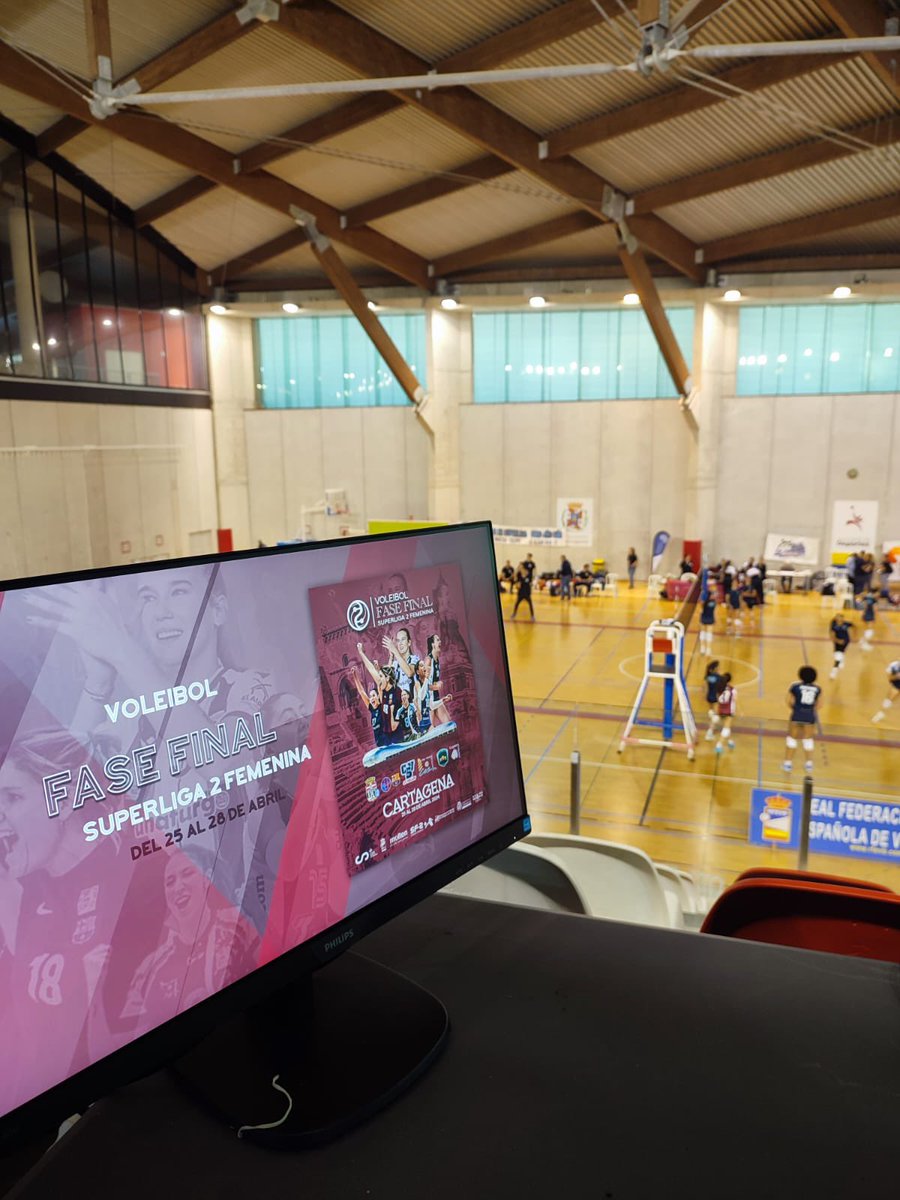 Han sido 4 días en los que los seis mejores conjuntos de la Liga Regular de la Superliga Femenina 2 se han disputado el título de la competición y el ascenso a Liga Iberdrola #voleibol 
#streaming #producciónaudiovisual