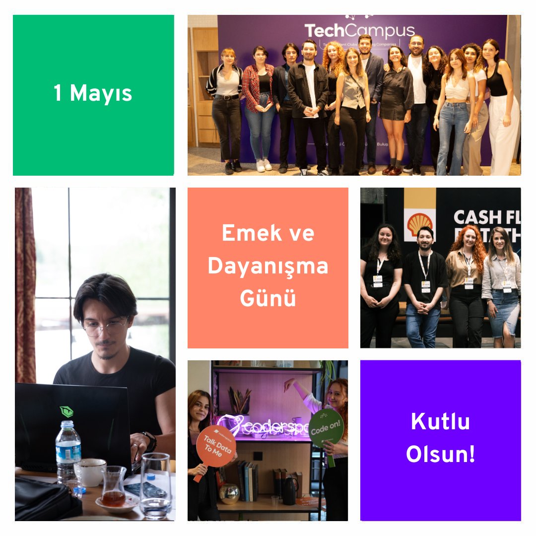 coderspace_io's tweet image. Birlikte çalışan ve üreten tüm çalışanların 1 Mayıs Emek ve Dayanışma Günü’nü kutlarız! 💜

#Coderspace #1Mayıs #EmekveDayanışmaGünü #İşçiBayramı