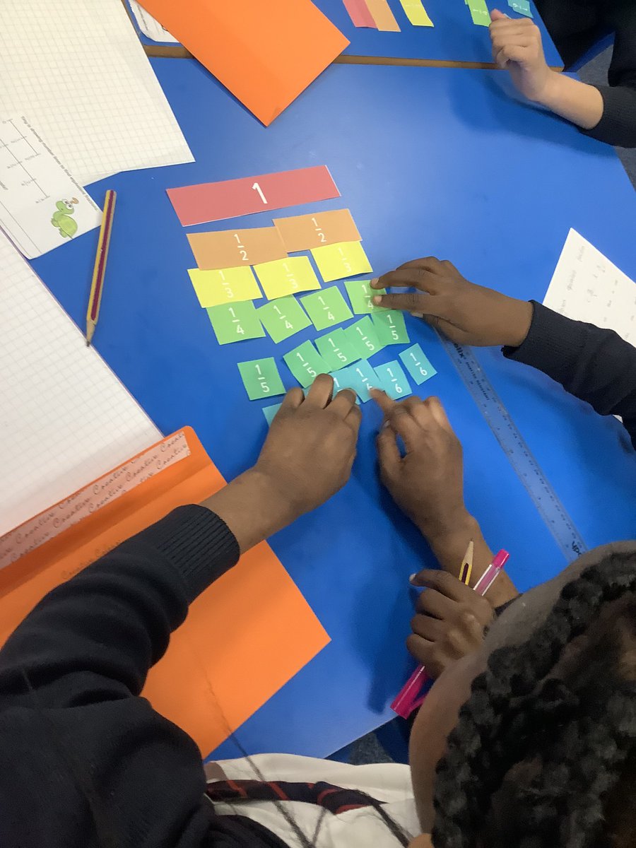 St_Theresas_RC's tweet image. In pairs year 3 worked together to build a fraction wall
#fractions #fractionwall #fractionsarefun