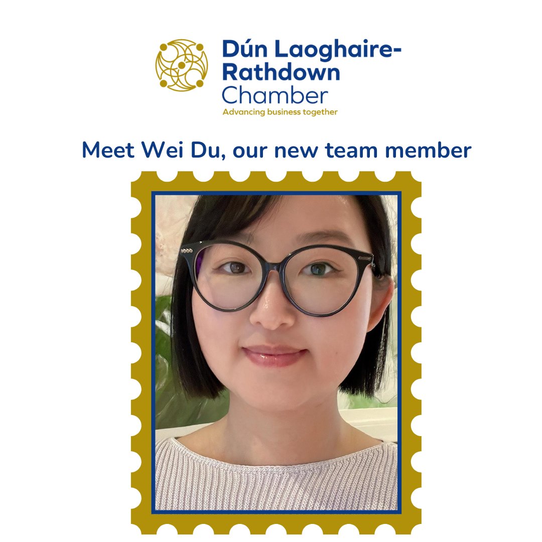 We are delighted to introduce you to Wei Du, our newest #team member. Wei has joined us as our #new Office Manager. You'll get to meet her at our events over the coming months if you haven't met her already and extend a warm DLR Chamber welcome to her.