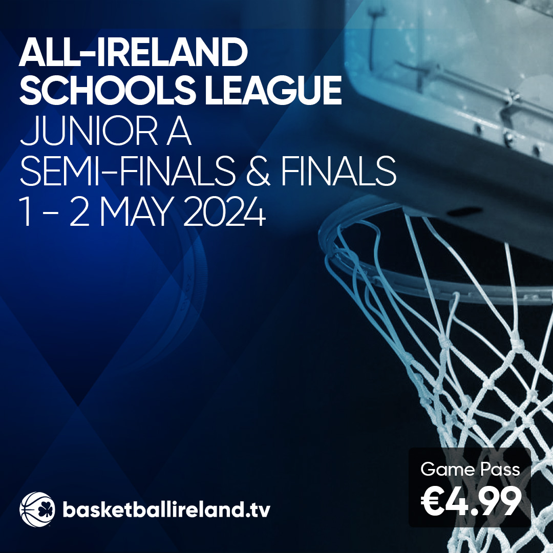 Watch all of today's games from the National Basketball Arena live on basketballireland.tv 📺 #BISchools | #IrishBasketball