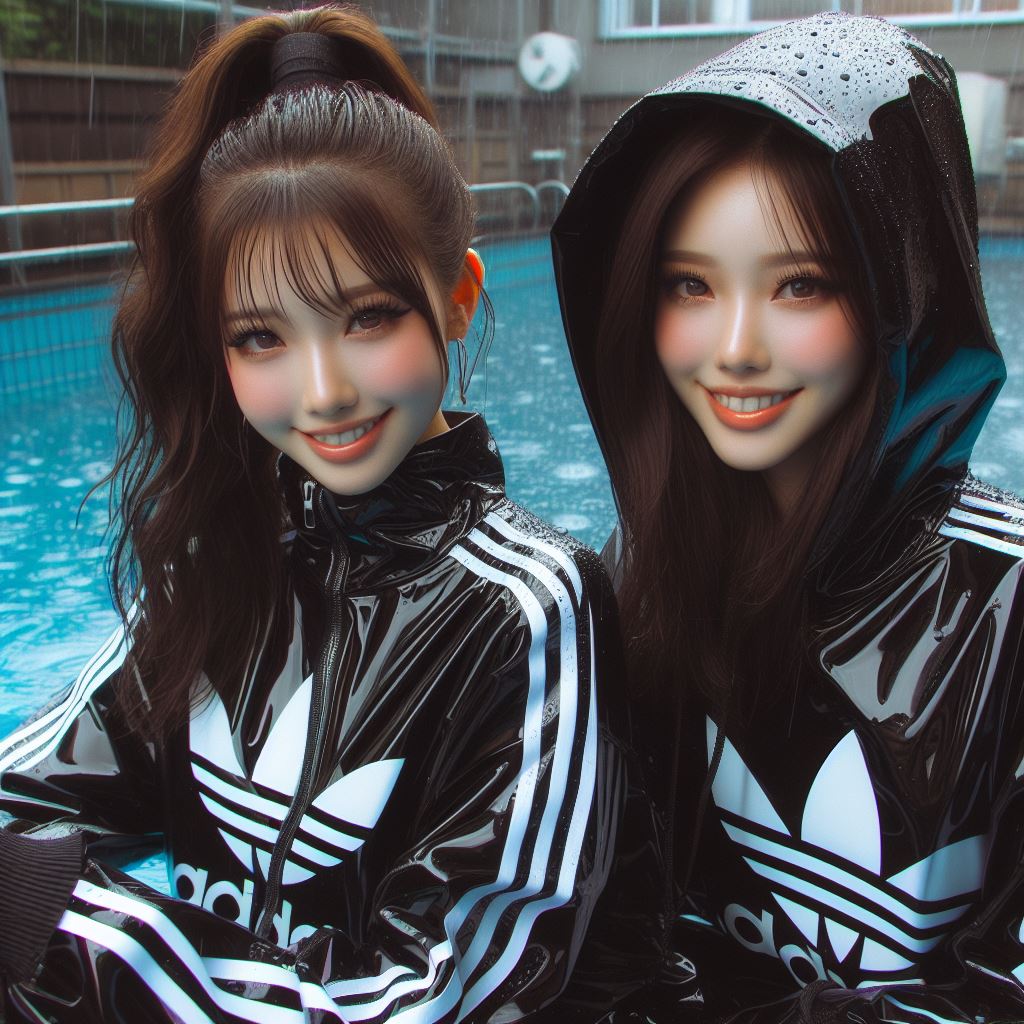 baggysaggerj85's tweet photo. #pvc #wet #leather #poolparty #adidasoriginal #adidas #AI美女 #AIgirl https://t.co/vRQck44SNr