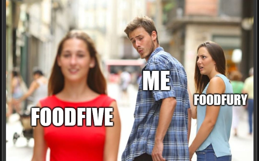 The Foodverse right now! 

(P.S This is officially my favourite meme template 😂)