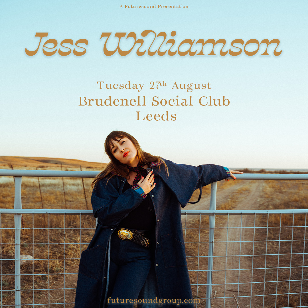 NEW SHOW // Texas-born, Los Angeles-based singer, songwriter, and multi-instrumentalist @jessswilliamson brings her collection of deeply felt songs to @Nath_Brudenell this August! Tickets go on sale Wednesday 10am! 🎟️ futuresoundgroup.com