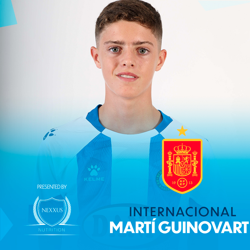 RCDE_La21's tweet photo. 🌍 INTERNACIONALS | Pau Casagolda i Martí Guinovart, internacionals!
Els jugadors de l'Infantil A Masculí de #La21 disputaran dos amistosos contra Turquia, a Las Rozas
🥳 Enhorabona, pericos!
#RCDE