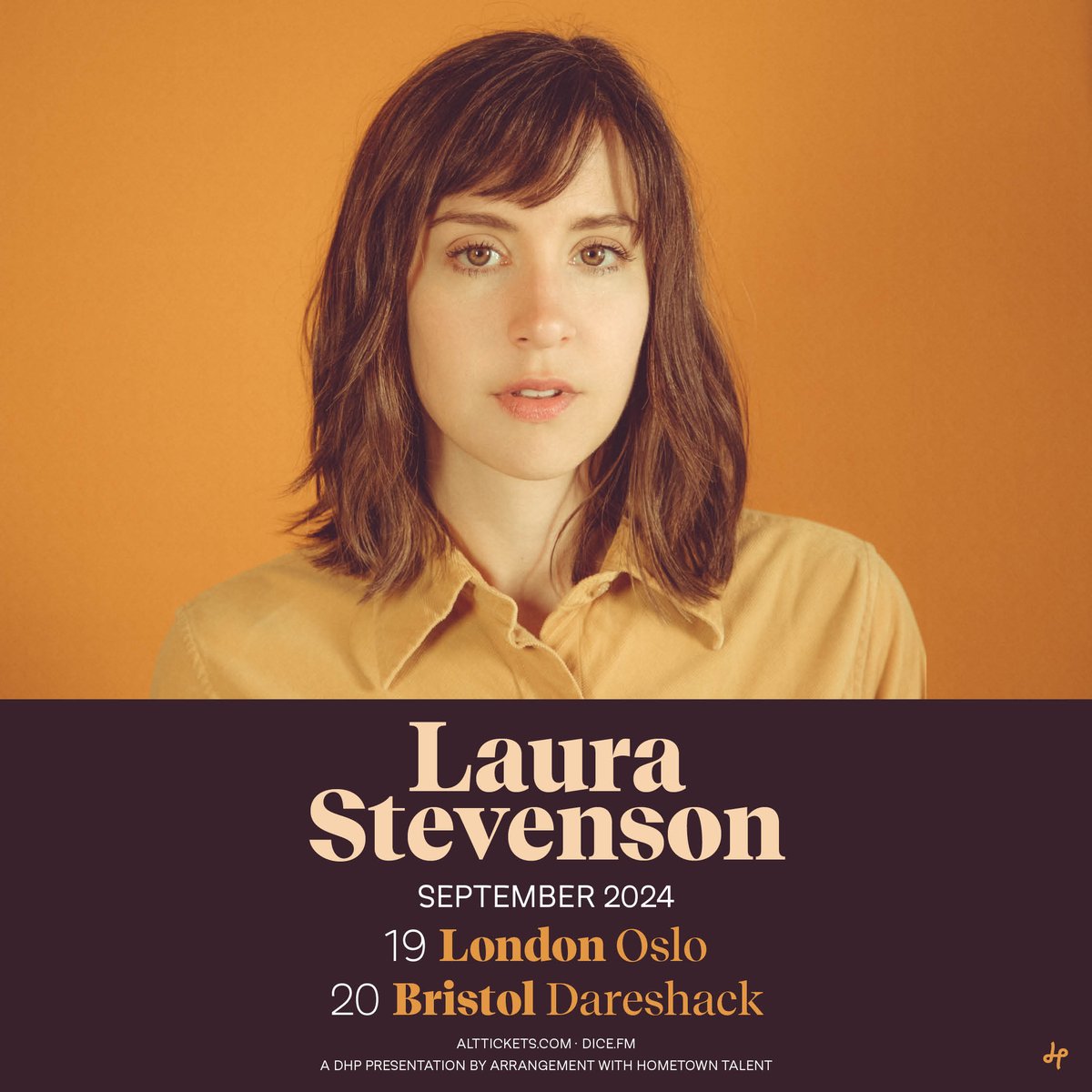 NEW/ Known for her introspective songwriting and melodic soundscapes, New York songwriter and performer Laura Stevenson is playing London's @OsloHackney and Bristol's @dareshack this September! Tickets are on sale now: tinyurl.com/2xttky6v