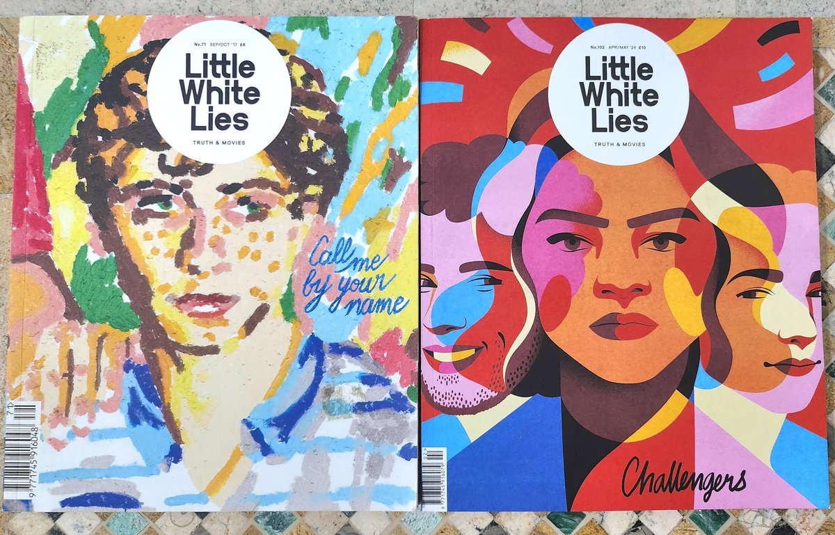 #CHALLENGERS day! @LWLies 🍑 CALL ME BY YOUR NAME cover by Luis Mazón 🎾 CHALLENGERS cover by Petra Eriksson Thank you for all the beauty Luca Guadagnino ❤️
