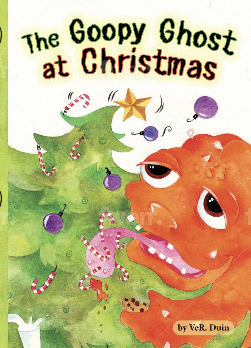 Here is the cover for the pending 2nd edition of 'The Goopy Ghost at Christmas'. Your thoughts?