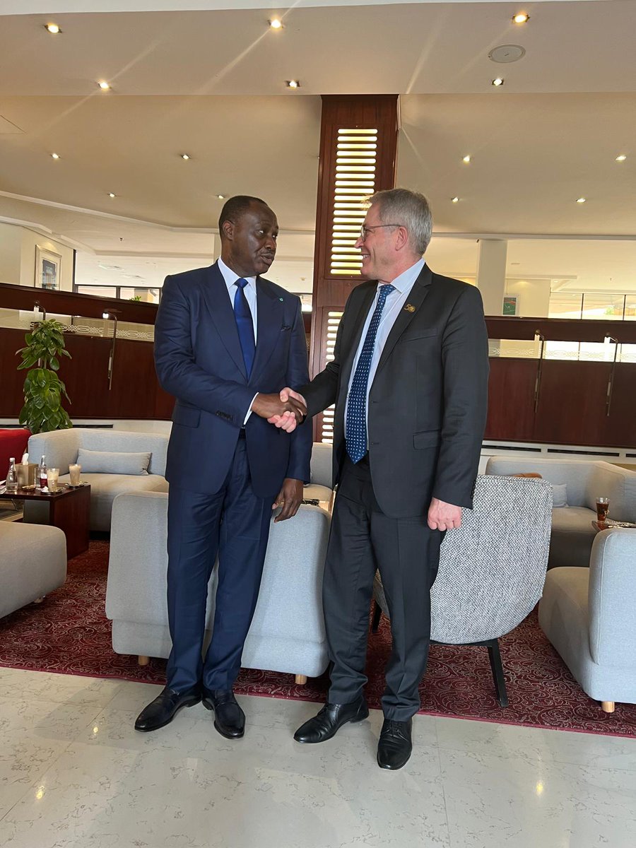 Great meeting with Samaila Zubairu, President and CEO of Africa Finance Corporation (AFC) - @africa_finance. 🚀 Impact driven collaboration being forged 🤝 Joying hands in delivering transformative programmes cutting across #foodsecurity, #climateaction and #greenminerals