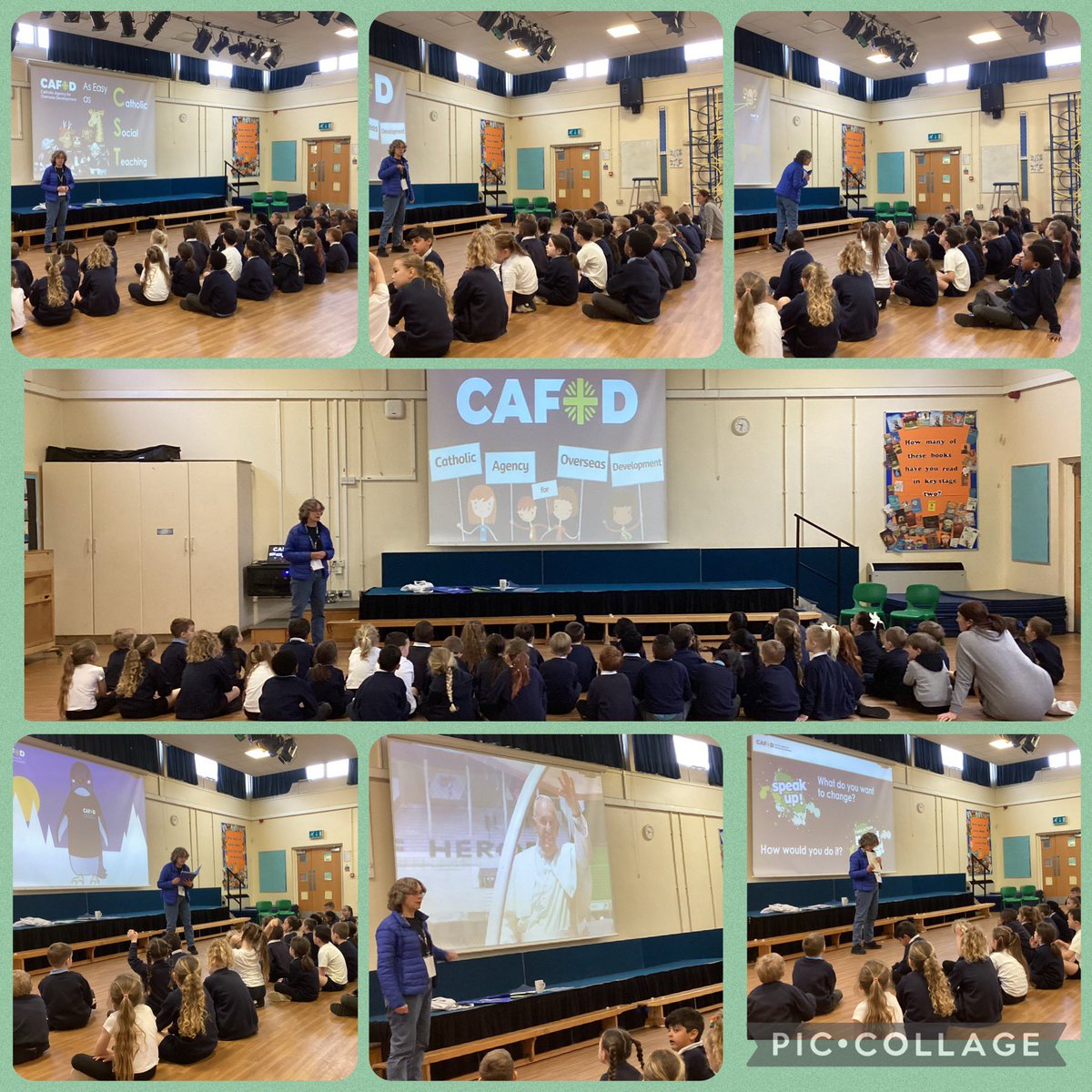 Year 1 enjoyed a wonderful CAFOD workshop #LiveSimply