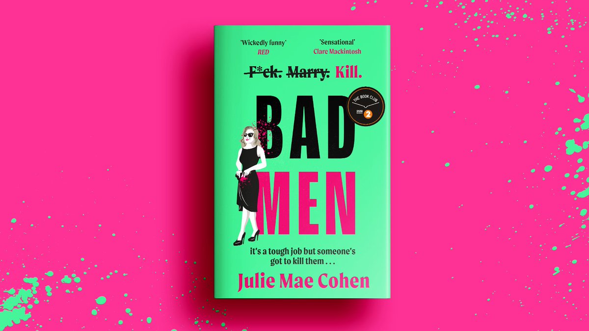 Don't miss the thriller readers are calling: ‘Feminist, serial killer brilliance!’ ⭐⭐⭐⭐⭐ ‘Witty, entertaining and fabulous' ⭐⭐⭐⭐⭐ ‘Wry & enjoyable!’ ⭐⭐⭐⭐⭐ ‘So much fun’ ⭐⭐⭐⭐⭐ Out now in paperback. loom.ly/sKZC0O8 #BadMen